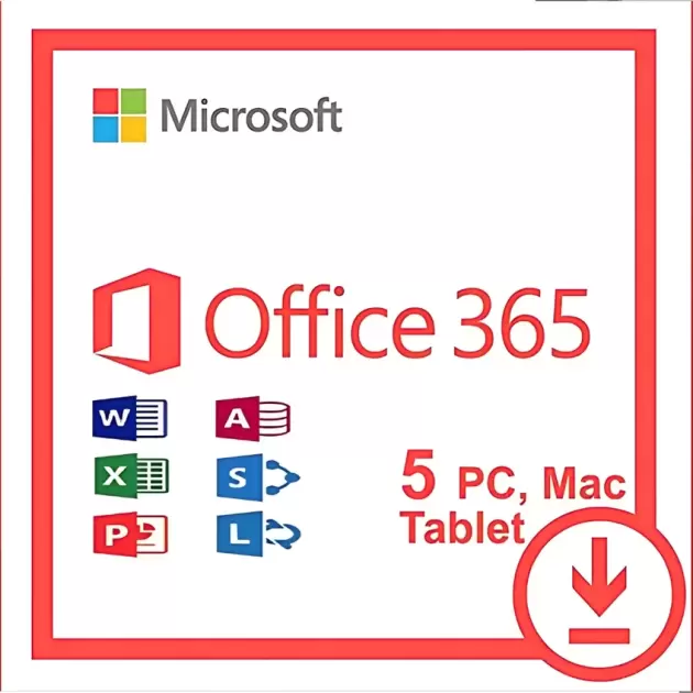 Microsoft Office 365 Lisans Hesabı  5 PCMac  (IOS ve Android)