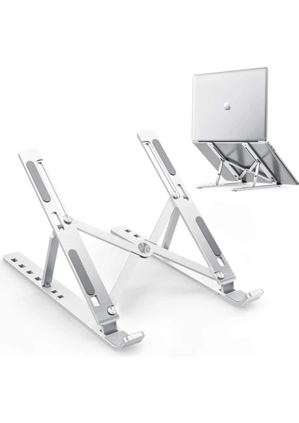 Hubstein Alüminyum Alaşım Ayarlı Laptop Macbook Notebook Yükseltici Tutucu Ayaklık
