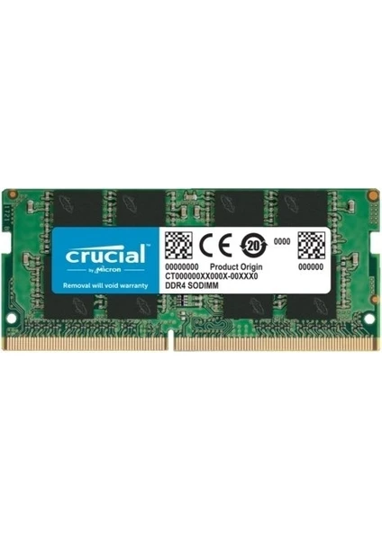 Crucial 16GB DDR4 3200 MHz Ddr4 CT16G4SFRA32A Notebook Ram Kapasitesi ile Yüksek Performans Sunar