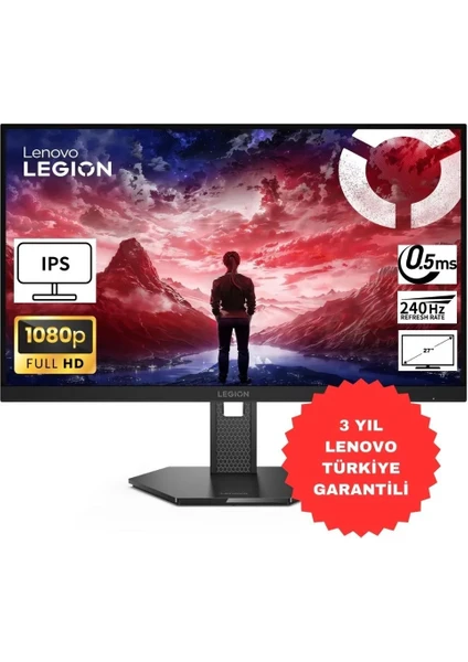 Lenovo Legion 27-10 27 Full Hd IPS 240Hz 0.5 Ms (Mprt) Monitör 68C5GAC4TK